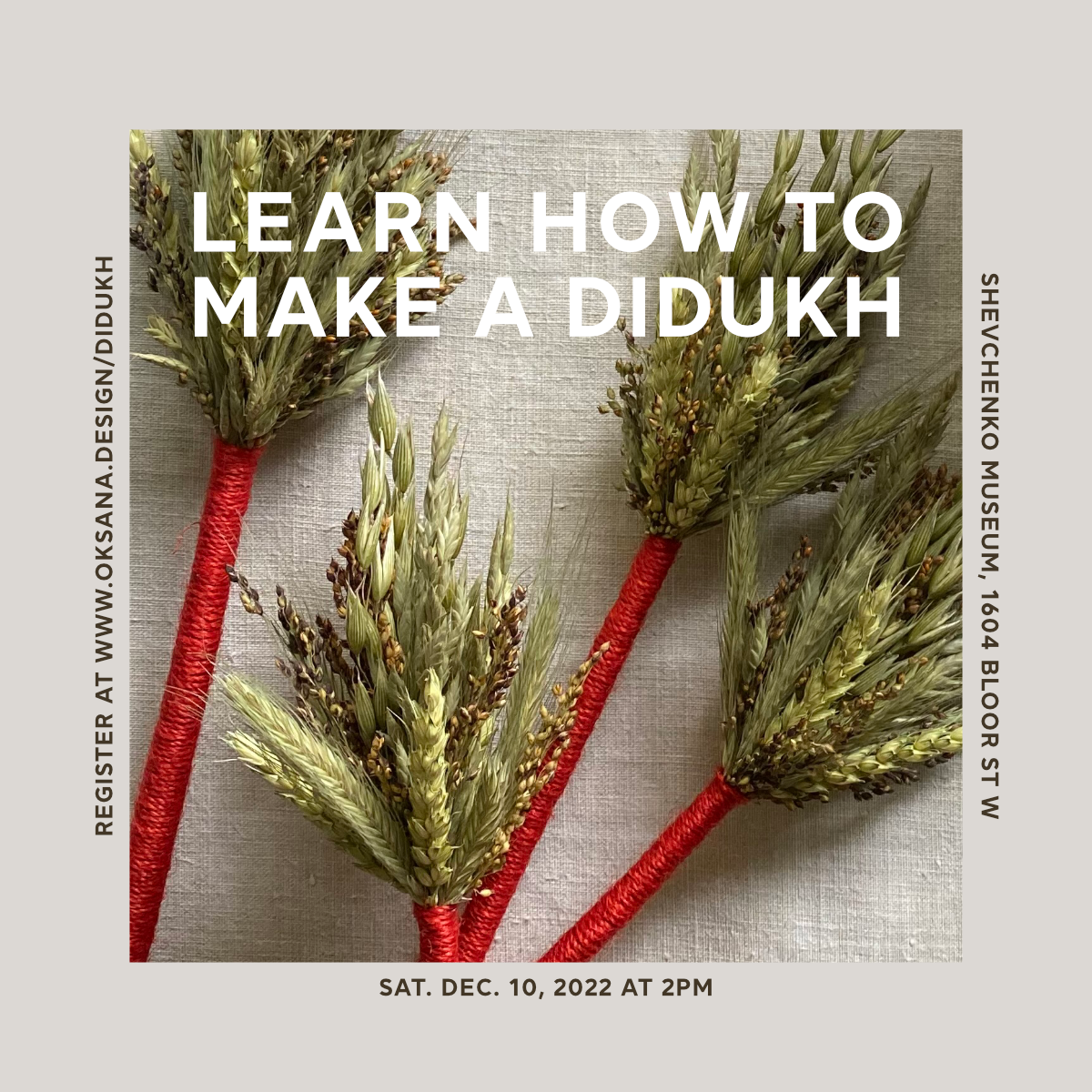 Didukh Workshop at Shevchenko Museum